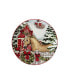 Фото #5 товара Homestead Christmas 4 Piece Dessert Plate Set