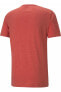 586736-11 Ess Heather Tee Erkek T-shirt High Risk Red