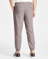 Фото #2 товара Men's Regular-Fit Stretch Pleated Joggers, Created for Macy's