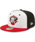 ფოტო #2 პროდუქტის Men's White, Red Mariachis de Nuevo Mexico Copa De La Diversion 59FIFTY Fitted Hat