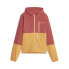 Фото #1 товара Puma Running Full Zip Jacket X Fm Womens Orange, Red Casual Athletic Outerwear 5