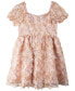 Фото #2 товара Toddler Girls All-Over Sequin Soutache Social Dress