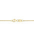 Фото #4 товара EFFY Collection eFFY® Onyx & Diamond (1/20 ct. t.w.) Double Drop 18" Pendant Necklace in 14k Gold