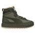 Puma Suede Winter Mid Mens Green Casual Boots 380708-03