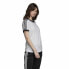 Women’s Short Sleeve T-Shirt Adidas 3 stripes White