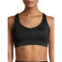 Avia Sport Bra Women M Black Impact Strappy Moisture Wicking Pullover Polyester