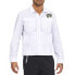 Фото #1 товара Puma Nyc Wind Trucker Button Up Jacket Mens White Casual Athletic Outerwear 5864