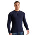 SUPERDRY Waffle Grandad long sleeve T-shirt