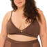 ფოტო #15 პროდუქტის Plus Size Nude Shade Wireless Comfort Full Coverage Bralette