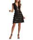 ფოტო #1 პროდუქტის Women's Katja Sequin Ruffle Mini Dress