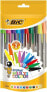 Фото #1 товара Ручки мультяшные BIC Cristal Multicolor в пачке 20 штук