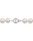Фото #3 товара Macy's cultured Freshwater Pearl (9-10mm) Strand 18" Collar Necklace