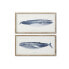Painting Home ESPRIT Whale 70 x 2,5 x 35 cm (2 Units)