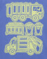 Toddler Construction Truck Graphic Tee 5T