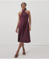 Фото #1 товара Women's Fit & Flare Modern Halter Dress