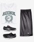 ფოტო #8 პროდუქტის Men's Regular-Fit Mesh-Panel Satin Basketball Shorts