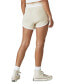 Фото #2 товара Women's Ribbed-Knit Drawstring Shorts