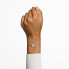 Swarovski Damen Armband Latisha Blume, Weiß, Roségoldfarbe 5636591