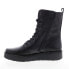 Fly London Rami RAMI043FLY-011 Womens Black Leather Casual Dress Boots 41