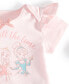 ფოტო #4 პროდუქტის Baby Girls Princesses Bodysuit, Pants & Headband, 3 Piece Set