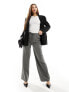 Фото #5 товара Stradivarius Tall tailored pull on trouser in grey