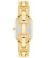 ფოტო #3 პროდუქტის Women's Quartz Gold-Tone Alloy Bracelet Watch, 24mm x 35.5mm