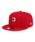 Фото #5 товара Men's Red Pittsburgh Pirates 2023 Fourth of July 9FIFTY Snapback Adjustable Hat