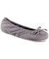 Фото #1 товара Women's Satin Ballerina Slippers