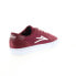Фото #8 товара Lakai Flaco II MS4220112A00 Mens Burgundy Skate Inspired Sneakers Shoes