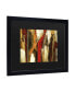 Фото #2 товара Masters Fine Art Abstract IX Matted Framed Art - 15" x 20"