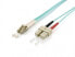Фото #1 товара Equip LC/SC Fiber Optic Patch Cable - OM3 - 0.5m - 0.5 m - OM3 - LC - SC