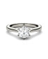 ფოტო #4 პროდუქტის Moissanite Solitaire Engagement Ring 1 ct. t.w. Diamond Equivalent in 14k White Gold or 14k Yellow Gold