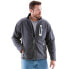 Фото #1 товара Men's Warm Fleece Lined Extreme Sweater Jacket with Reflective Piping