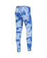 Women's Royal Los Angeles Dodgers Tie-Dye Jogger Pants