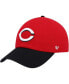 Фото #2 товара Men's Red, Black Cincinnati Reds Clean Up Adjustable Hat