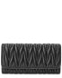 Фото #1 товара Tiffany & Fred Paris Pleated Leather Wallet Women's