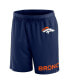Фото #3 товара Men's Navy Denver Broncos Clincher Shorts