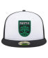 Фото #4 товара Men's White, Black Austin FC 2024 Kick Off Collection 59FIFTY Fitted Hat