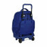 School Rucksack with Wheels Compact F.C. Barcelona 612025918 Blue (33 x 45 x 22 cm)