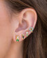 ფოტო #2 პროდუქტის Crystal Multi-Color Disney Princess Brave Stud Earring Set
