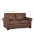 Фото #40 товара Orid 59" Leather Roll Arm Loveseat, Created for Macy's