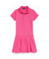 Big Girls Stretch Mesh Polo Dress