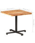 Фото #3 товара Bistro Table Square 31.5"x31.5"x29.5" Solid Acacia Wood