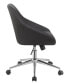 Фото #3 товара 35.25" Plywood Upholstered Office Chair with Caster