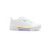 Фото #1 товара Puma Carina 2.0 Stripes Slip On Toddler Girls White Sneakers Casual Shoes 38957
