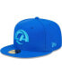Фото #1 товара Men's Royal Los Angeles Rams Monocamo 59FIFTY Fitted Hat