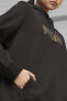 ESS+ Metallic Logo Hoodie Siyah Kadın Sweatshirt