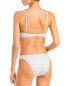Aqua Swim 286169 Women Metallic Bikini Bottom Swimwear, Size X-Small