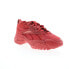 Reebok Club C V2 Cardi B Womens Red Suede Lace Up Lifestyle Sneakers Shoes