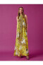 Фото #3 товара Вечернее платье Koton с деталями бахромой и узором